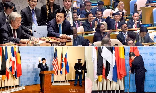 多边外交的深深印迹 ảnh 2 多边外交的深深印迹 ảnh 2