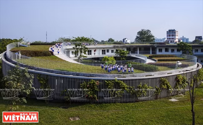 越南幼儿园跻身世界典范建筑提名单 ảnh 2