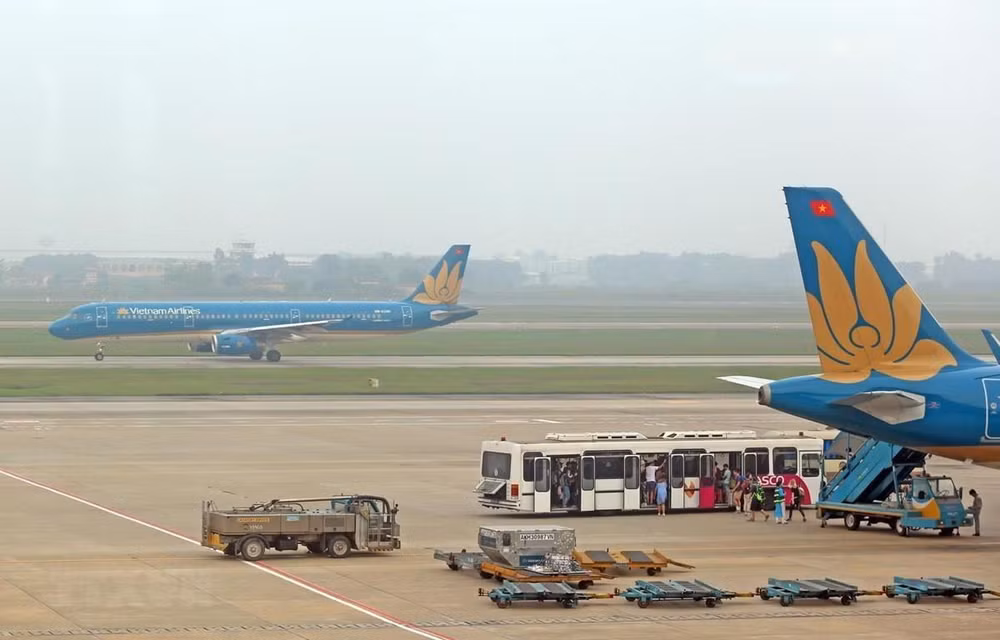 因受第三号台风“韦帕”的影响越南国家航空公司取消飞往大叻的各个航班 ảnh 1 因受第三号台风“韦帕”的影响越南国家航空公司取消飞往大叻的各个航班 ảnh 1