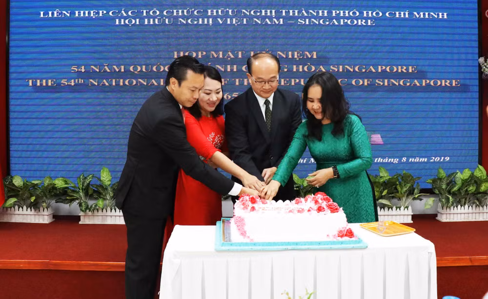 胡志明市愿与新加坡促进友好合作关系 ảnh 1 胡志明市愿与新加坡促进友好合作关系 ảnh 1