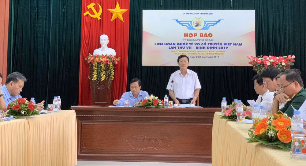 2019年平定省第七届传统武术国际联欢会：1000多名武师报名参赛 ảnh 1