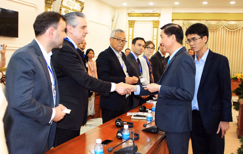 法国企业代表团赴胡志明市寻找投资机会 ảnh 2 法国企业代表团赴胡志明市寻找投资机会 ảnh 2