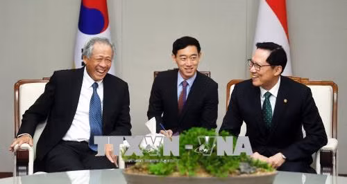 韩国和新加坡同意维持伙伴关系共同解决安全问题 ảnh 2 韩国和新加坡同意维持伙伴关系共同解决安全问题 ảnh 2