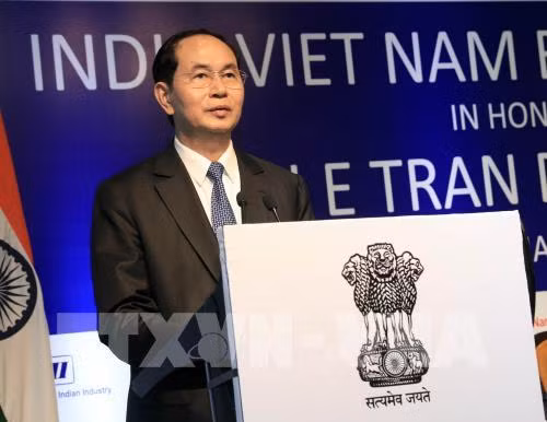 陈大光出席越南与印度企业论坛：让我们共同开创更加灿烂的未来 ảnh 1