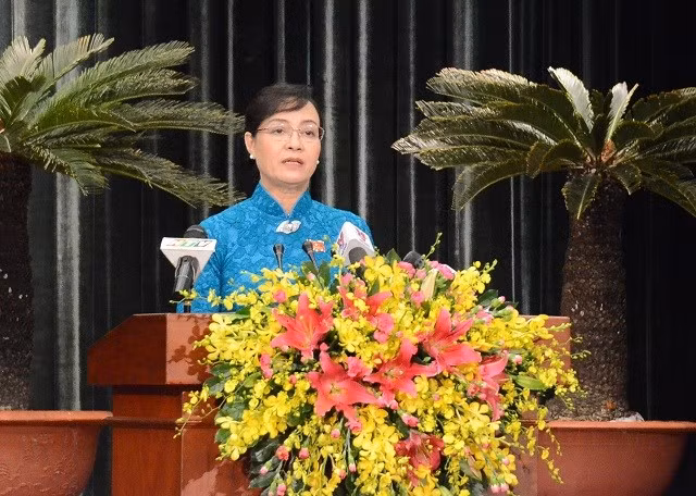第九届胡志明市人民议会第七次会议在胡志明市拉开序幕 ảnh 1