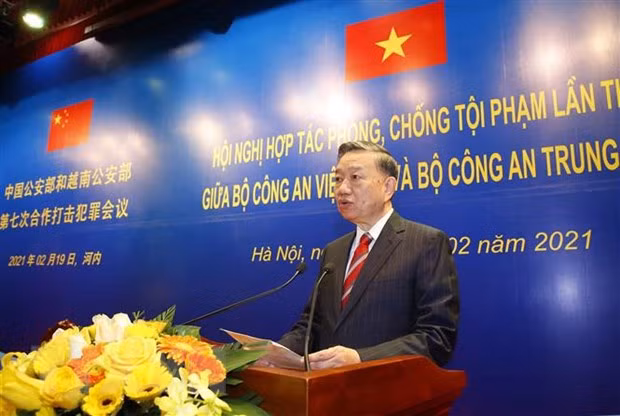 越南公安部和中国公安部第七次合作打击犯罪会议召开 ảnh 2 越南公安部和中国公安部第七次合作打击犯罪会议召开 ảnh 2