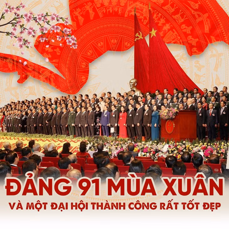 越南共产党与国家的春天永放光芒 ảnh 1 越南共产党与国家的春天永放光芒 ảnh 1