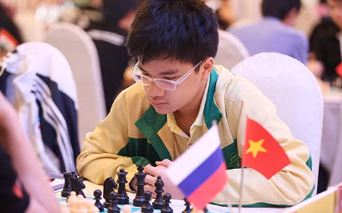 国际象棋2016亚洲团体赛:越南男队升至第8位 ảnh 1 国际象棋2016亚洲团体赛:越南男队升至第8位 ảnh 1