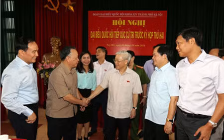 革新接触选民活动提高国会活动效果 ảnh 1