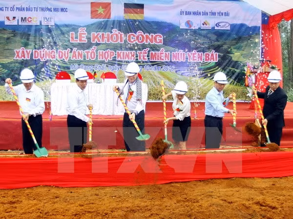 越南安沛省在木江界县兴建经济综合区 ảnh 1 越南安沛省在木江界县兴建经济综合区 ảnh 1