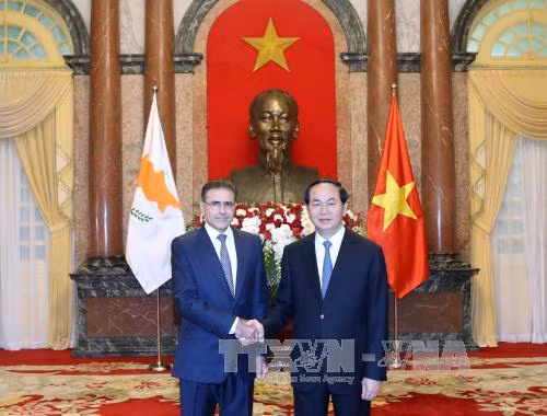 越南国家主席陈大光接受七国新任驻越大使递交国书 ảnh 4 越南国家主席陈大光接受七国新任驻越大使递交国书 ảnh 4