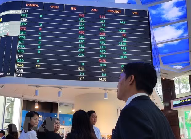 外国投资者依然看好越南的股市前景 ảnh 1 外国投资者依然看好越南的股市前景 ảnh 1