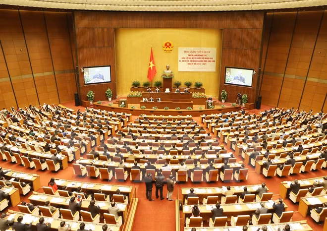 越共中央政治局召开会议部署新一届国会和各级人民议会换届选举工作 ảnh 1 越共中央政治局召开会议部署新一届国会和各级人民议会换届选举工作 ảnh 1