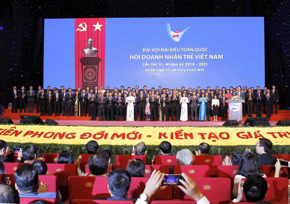 2018-2021年任期越南青年企业家协会第六届全国代表大会在河内召开 ảnh 2 2018-2021年任期越南青年企业家协会第六届全国代表大会在河内召开 ảnh 2