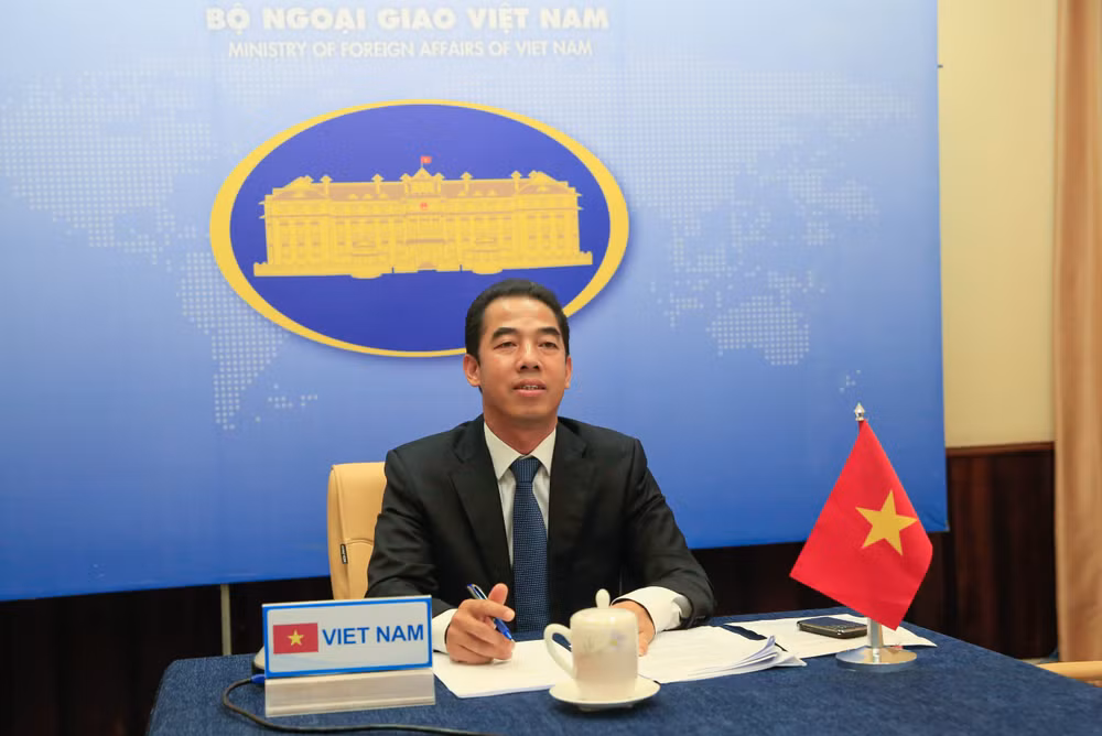 越南外交部副部长苏英勇与英国外交大臣奈杰尔·亚当斯举行电话会谈 ảnh 1
