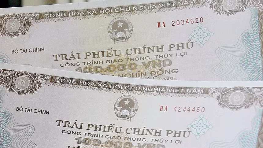 越南发行政府债券成功筹资9.2万亿越盾 ảnh 1