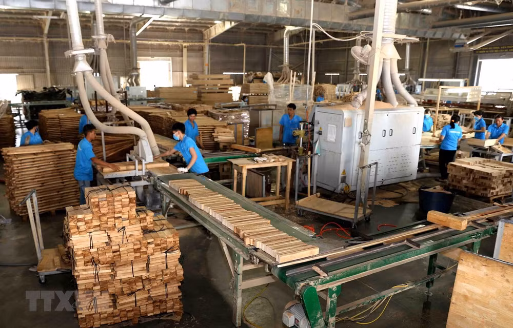越南林产品出口额增长2.7% ảnh 1