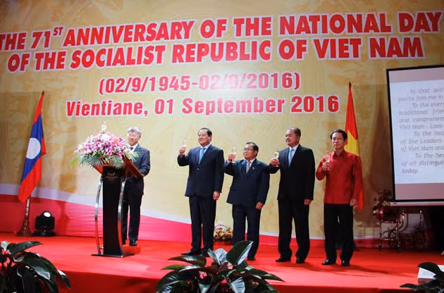 越南驻外使领馆陆续举行活动庆祝国庆71周年 ảnh 1