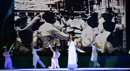 纪念越南南部抗战日71周年的艺术表演活动在胡志明市举行 ảnh 1