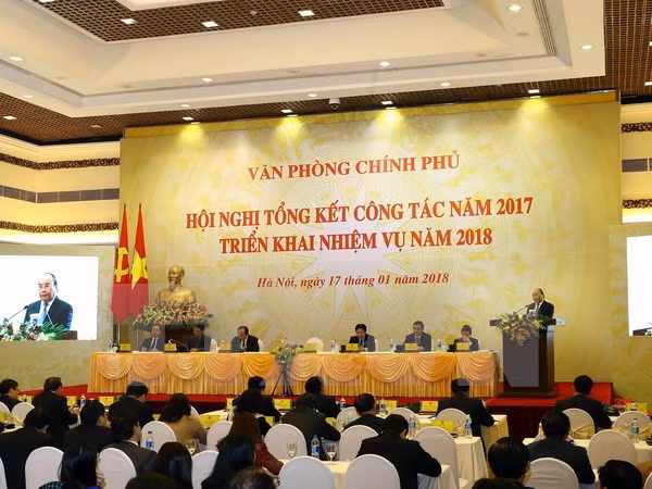 阮春福总理:政府办公厅加强参谋工作 寻求生产力发展的余地和释放空间 ảnh 1 阮春福总理:政府办公厅加强参谋工作 寻求生产力发展的余地和释放空间 ảnh 1
