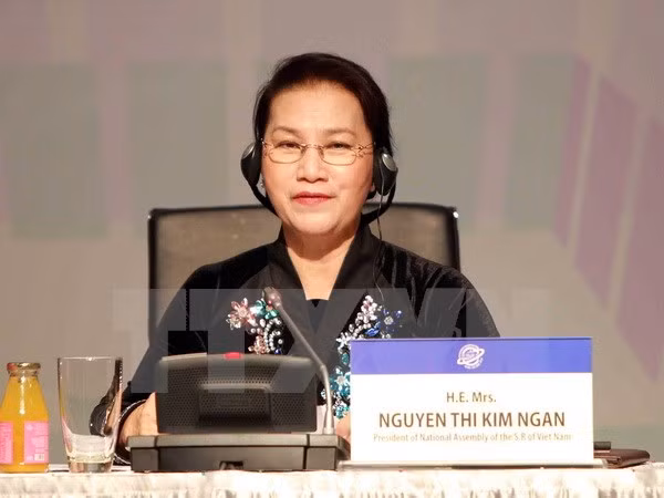 亚太议会论坛第26届年会结果的新闻发布会在河内召开 ảnh 3 亚太议会论坛第26届年会结果的新闻发布会在河内召开 ảnh 3