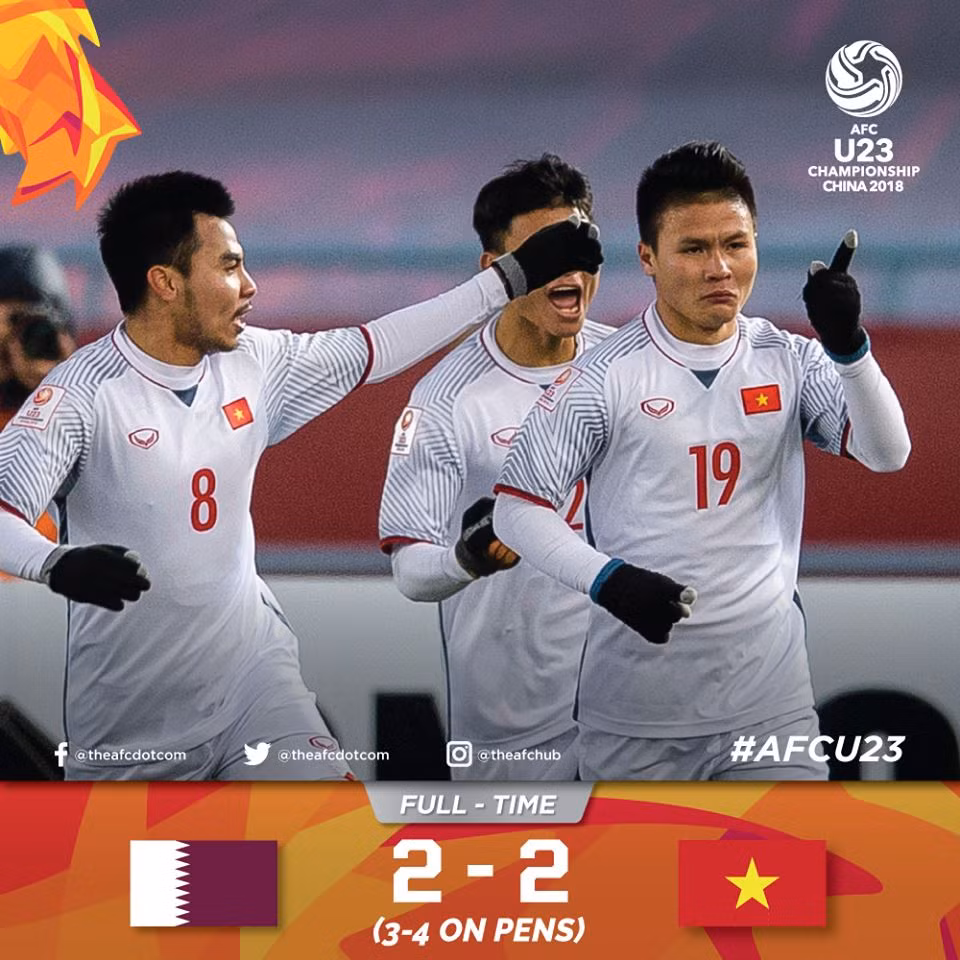 越南U23足球队震撼国际媒体 ảnh 1 越南U23足球队震撼国际媒体 ảnh 1