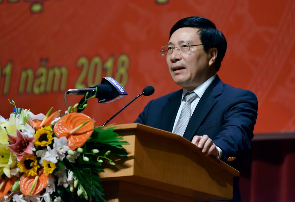 政府副总理兼外交部长范平明：主动与积极为发展和融入国际社会营造便利环境 ảnh 1