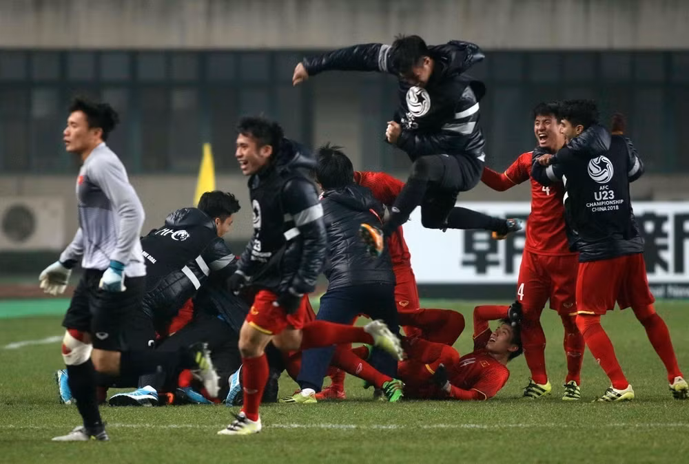 中国媒体盛赞越南U23球队在亚锦赛的战绩 ảnh 1 中国媒体盛赞越南U23球队在亚锦赛的战绩 ảnh 1