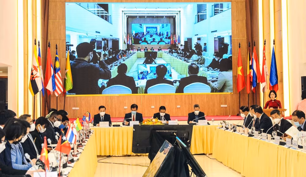 东南亚运动会各国代表团团长会议商讨许多内容 ảnh 1