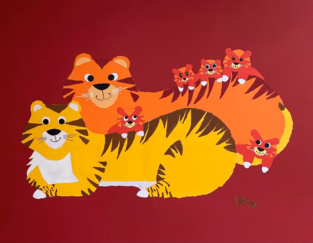 “迎虎”线上画展打造春意盎然的艺术平台 ảnh 1