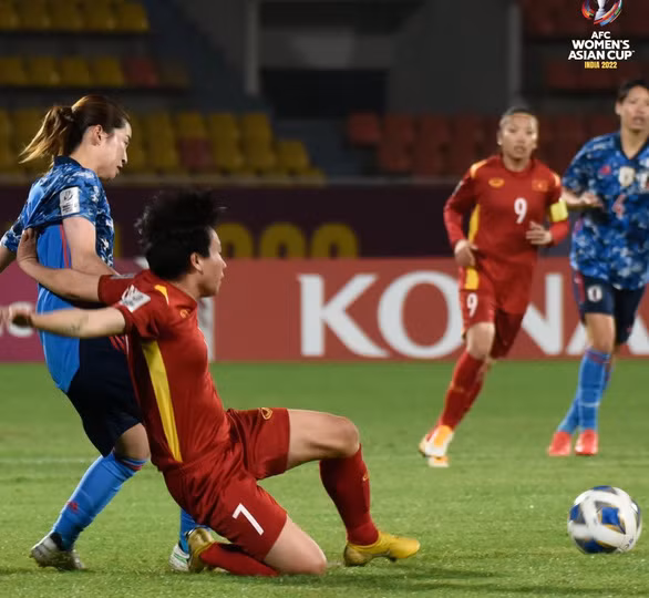 2022年亚足联印度女足亚洲杯:越南女足队输给日本女足队 ảnh 1 2022年亚足联印度女足亚洲杯:越南女足队输给日本女足队 ảnh 1