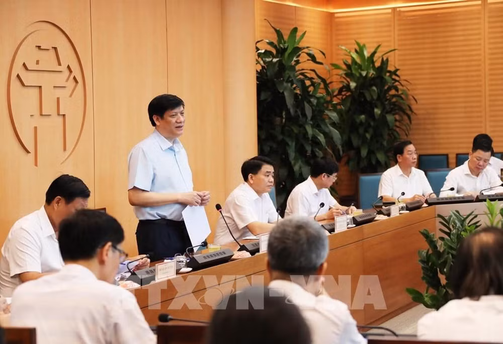 新冠肺炎疫情：四家中央医院协助河内对7万个病毒样本进行PCR检测 ảnh 1