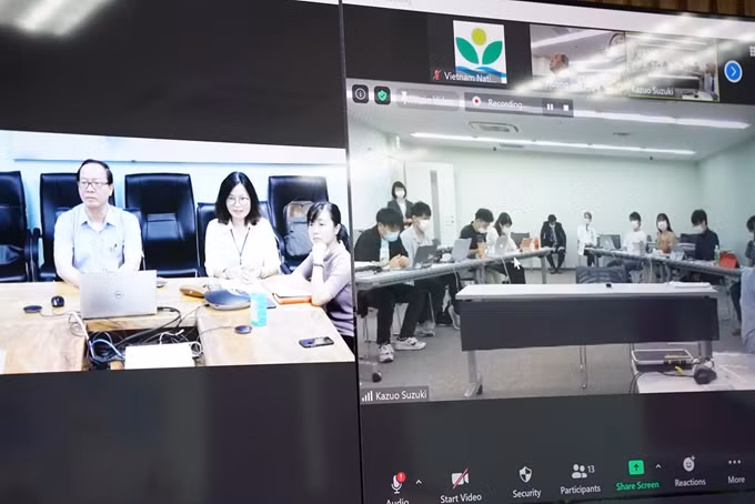 越南中央儿童医院为日本帝京大学举行在线医学培训交流会 ảnh 1 越南中央儿童医院为日本帝京大学举行在线医学培训交流会 ảnh 1