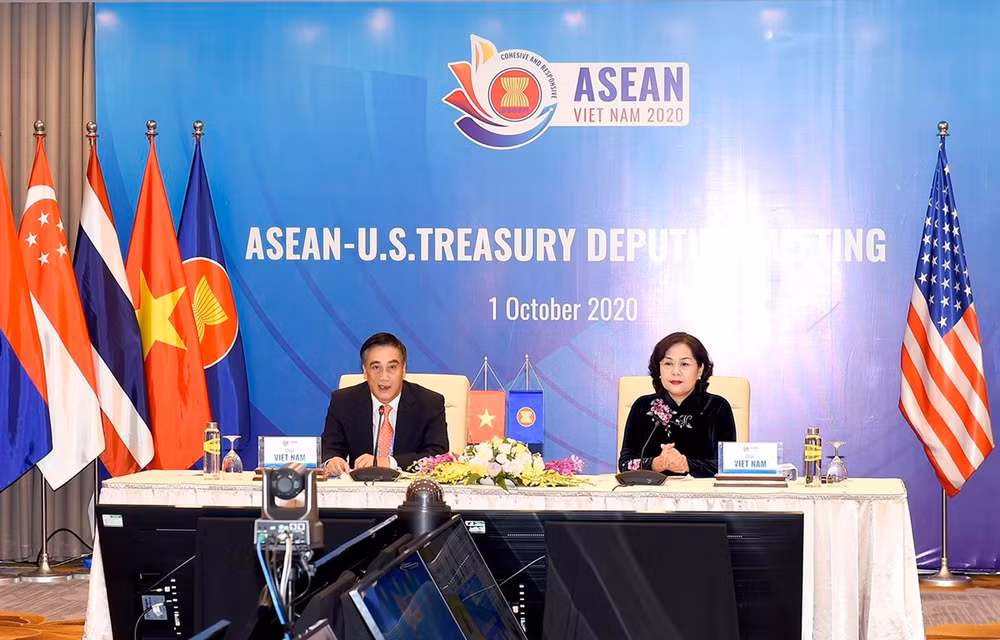 东盟与美国财政部副部长与央行银行副行长会议在河内召开 ảnh 1 东盟与美国财政部副部长与央行银行副行长会议在河内召开 ảnh 1
