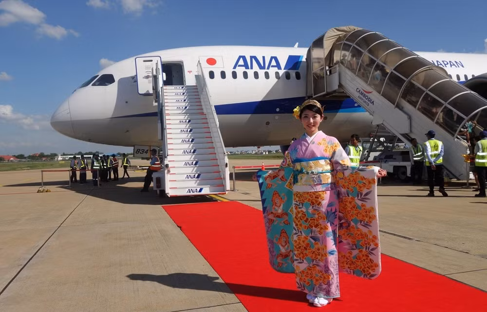 CCC和JBAC提议日本全日空航空公司恢复直飞柬埔寨的航班 ảnh 1