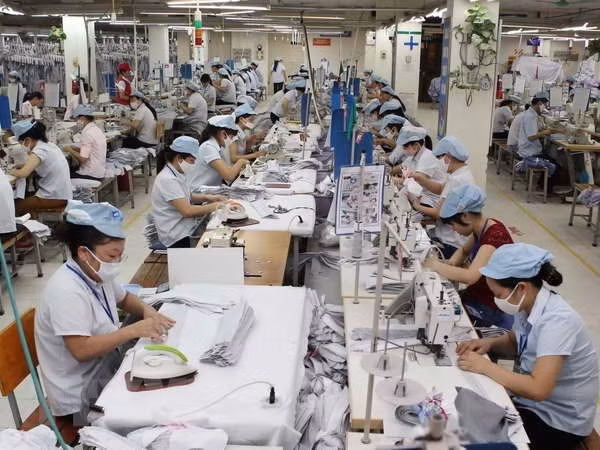 美国是越南纺织品服装的最大进口国 ảnh 1 美国是越南纺织品服装的最大进口国 ảnh 1