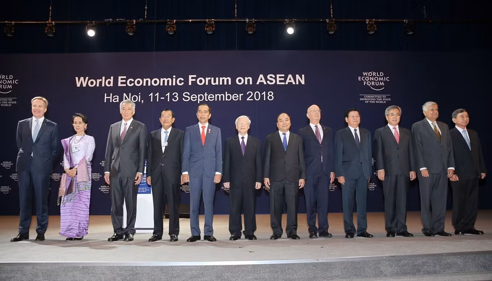 WEF ASEAN 2018: 2018年世界经济论坛东盟峰会在河内开幕 ảnh 1 WEF ASEAN 2018: 2018年世界经济论坛东盟峰会在河内开幕 ảnh 1