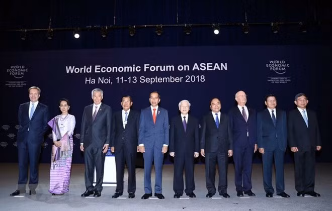 WEF-ASEAN 2018:东盟支持维护贸易自由 ảnh 1 WEF-ASEAN 2018:东盟支持维护贸易自由 ảnh 1