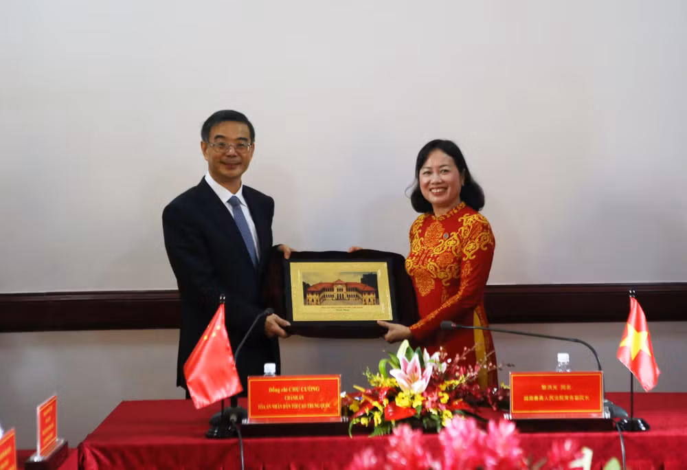 越中两国法院进一步促进交流合作 ảnh 2 越中两国法院进一步促进交流合作 ảnh 2