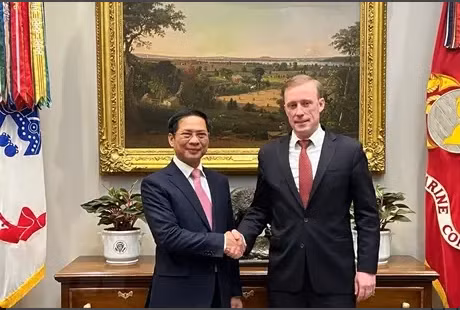 越南外长裴青山会见美国国家安全顾问和USAID 署长 ảnh 1 越南外长裴青山会见美国国家安全顾问和USAID 署长 ảnh 1