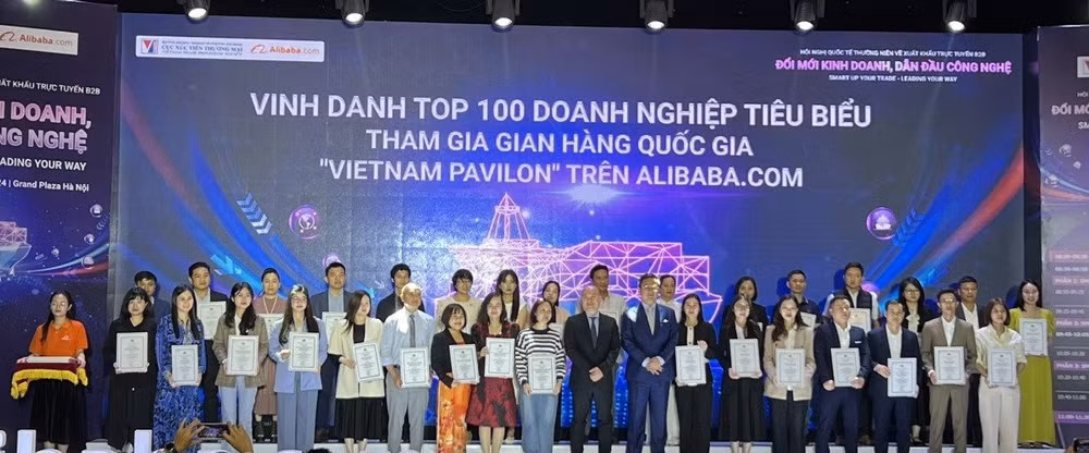 100家越南典型企业参加阿里巴巴上越南国家馆 ảnh 1