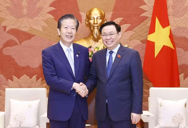 日本公明党党首山口那津男:日本愿与越南共同发展 ảnh 1 日本公明党党首山口那津男:日本愿与越南共同发展 ảnh 1