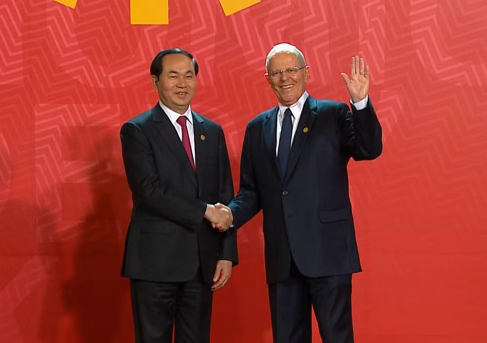 越南国家主席陈大光出席2016年亚太经合组织领导人会议周 ảnh 1 越南国家主席陈大光出席2016年亚太经合组织领导人会议周 ảnh 1