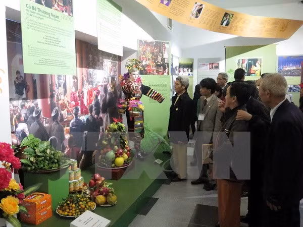 “越南人三府祀母信仰”专题展在南定省开展 ảnh 1 “越南人三府祀母信仰”专题展在南定省开展 ảnh 1