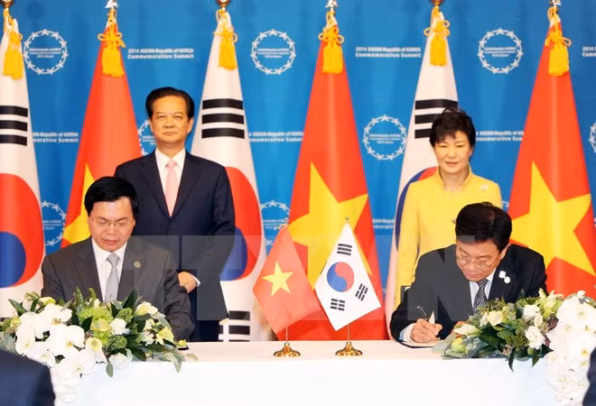 韩国总统欢迎该国国会通过越韩等FTA协定 ảnh 1 韩国总统欢迎该国国会通过越韩等FTA协定 ảnh 1