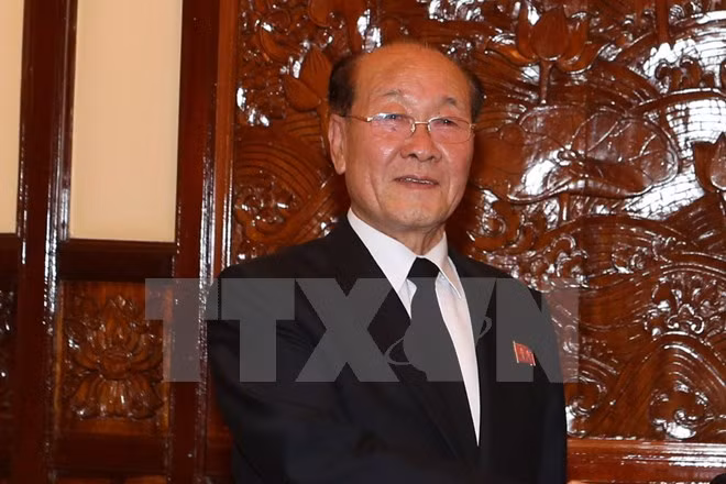 越南胡志明市领导人会见朝鲜最高检察所代表团 ảnh 1 越南胡志明市领导人会见朝鲜最高检察所代表团 ảnh 1