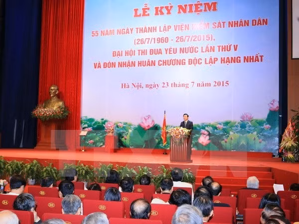 国家主席张晋创：提高打击罪犯效率是检察部门的重大政治责任 ảnh 1