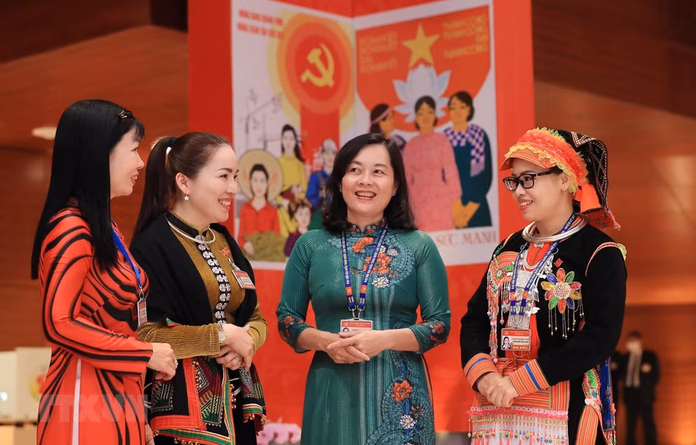 第十五届国会换届选举:努力提高国会女性代表比例 ảnh 1 第十五届国会换届选举:努力提高国会女性代表比例 ảnh 1