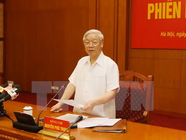 阮富仲总书记在中央反腐败指导委员会第十次会议的结论性意见 ảnh 1