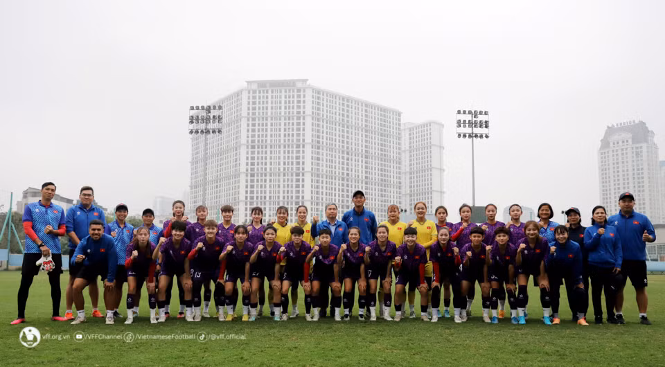 越南女足为2024年U20女足亚洲杯决赛做好准备 ảnh 1
